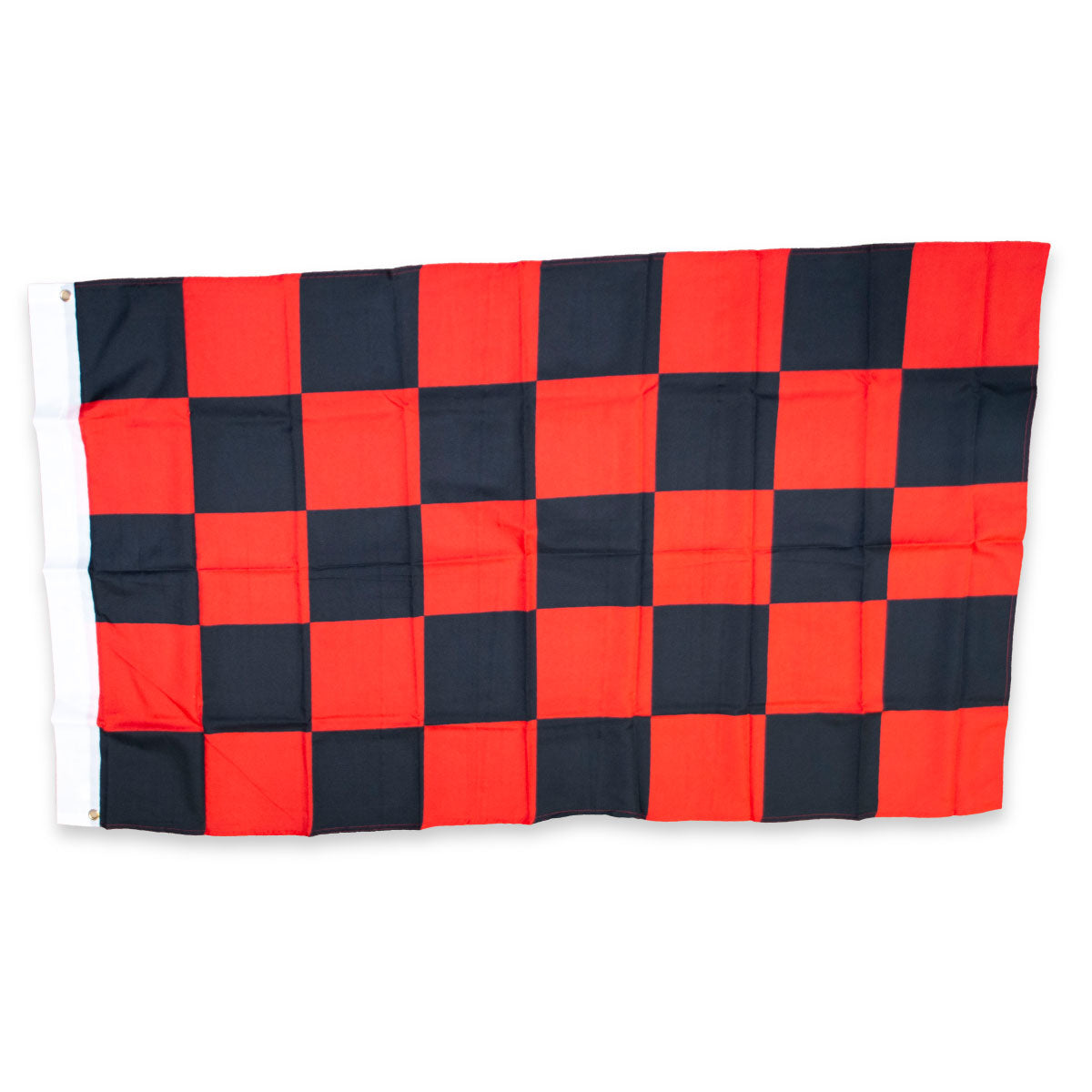 Mc Keever Sports Black/Red 5' x 3' Chequered Flag