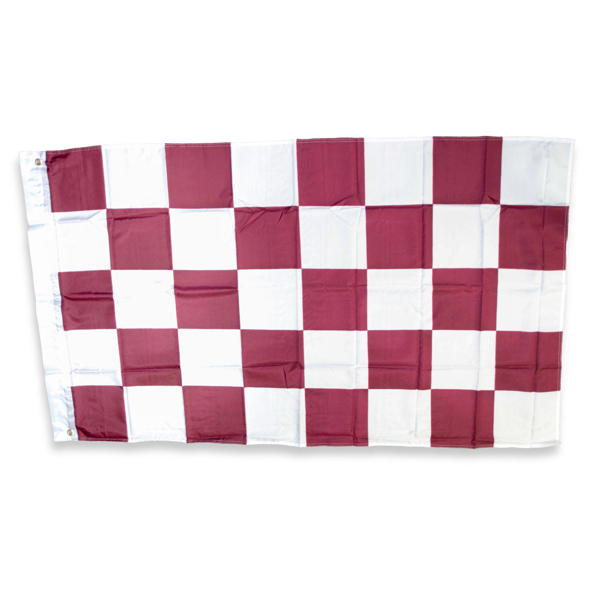 The GAA Store Maroon/White 5' x 3' Chequered Flag