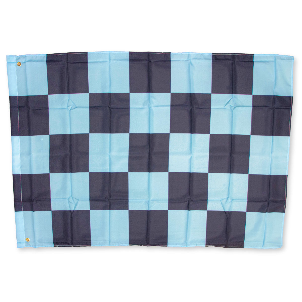 The GAA Store Navy/Sky Blue 5' x 3' Chequered Flag