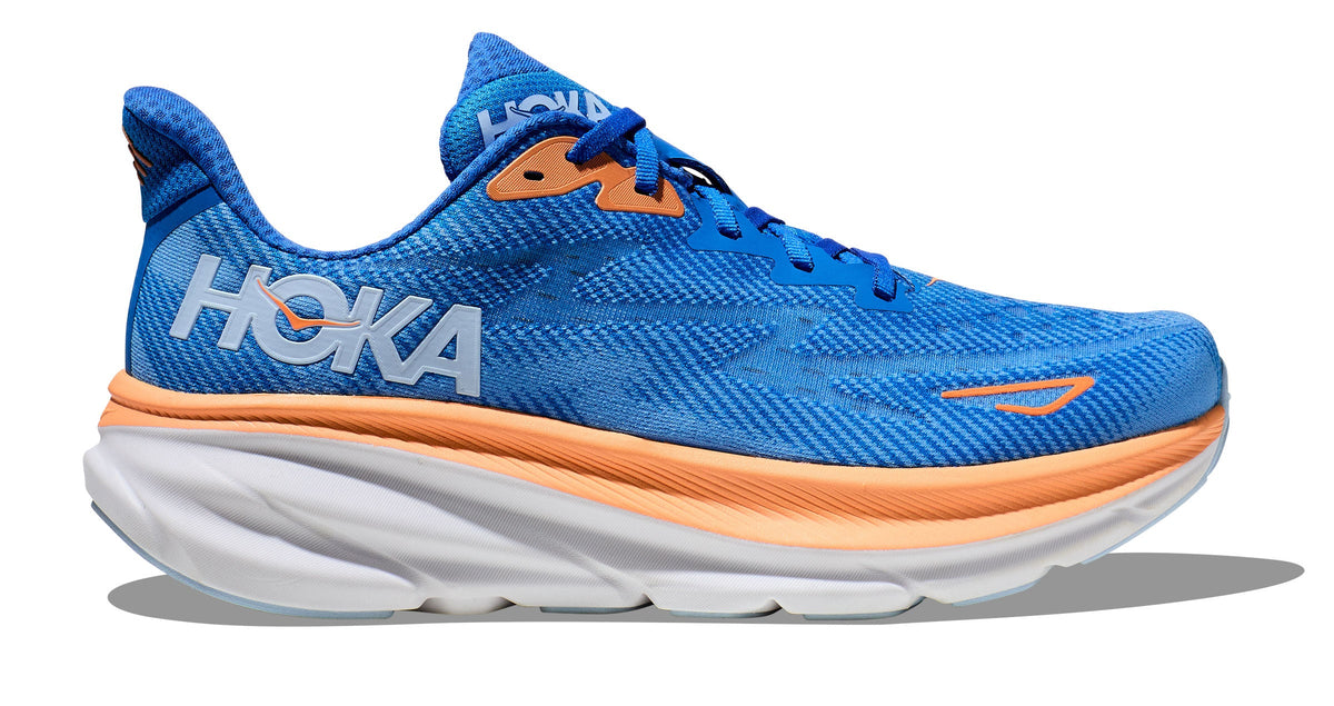 Hoka Clifton 9 Running Shoes - Mens - Coastal Sky/All Aboard
