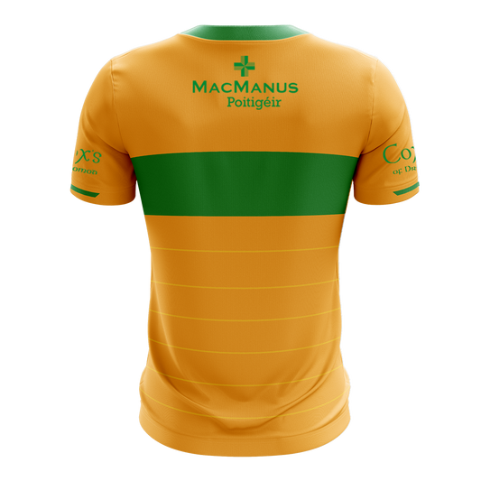 Mc Keever Leitrim GAA Official Away Jersey - Infants - Gold