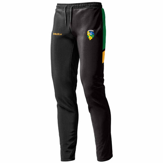 Mc Keever Leitrim GAA Official Vital Skinny Pants - Youth - Black/Green/Amber