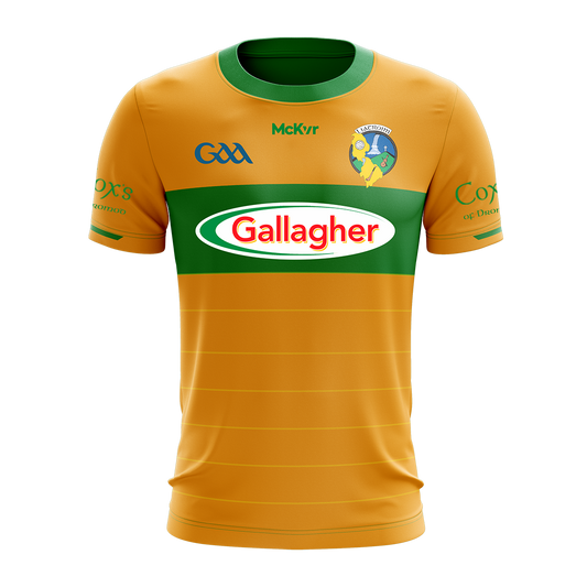 Mc Keever Leitrim GAA Official Away Jersey - Kids - Gold