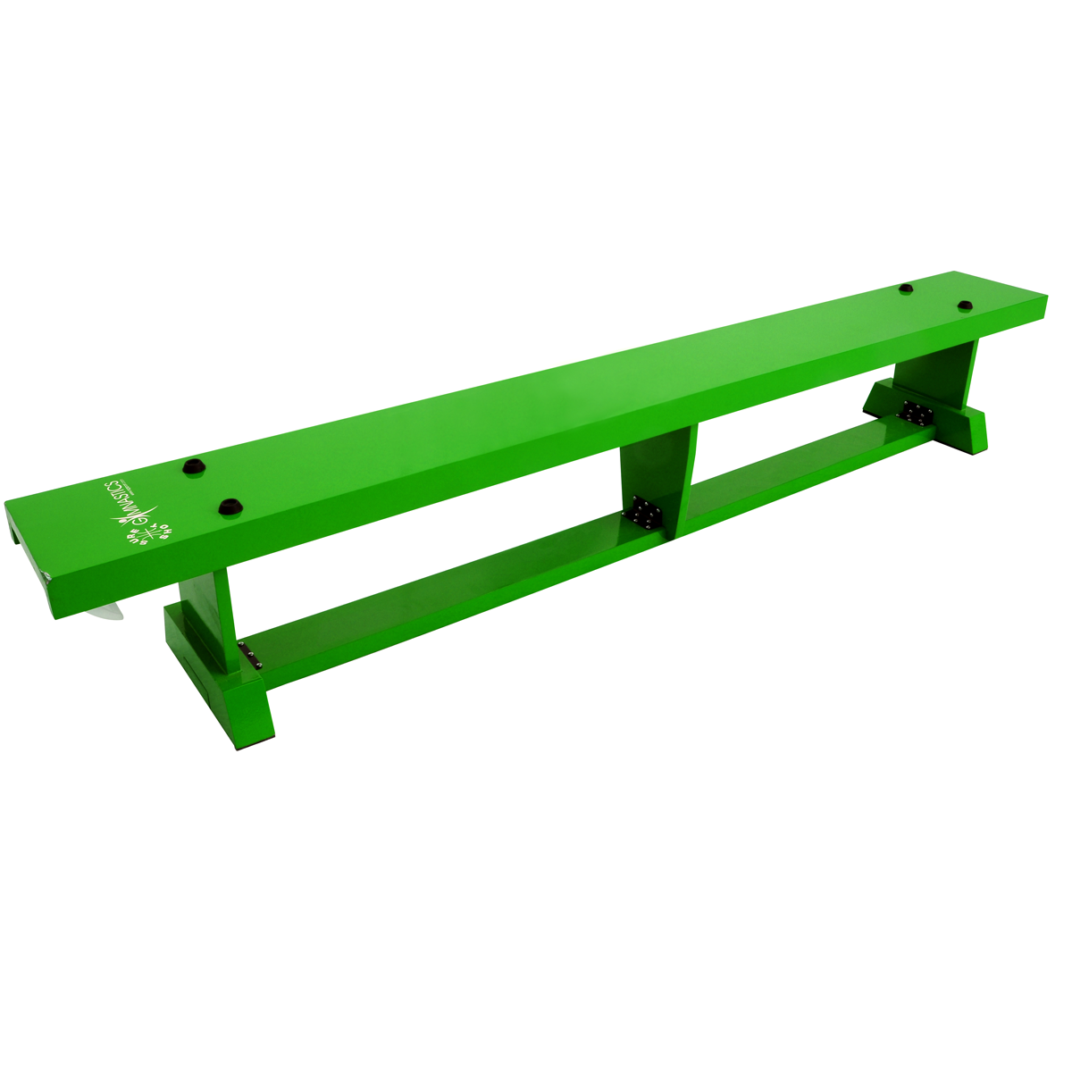 Sure Shot Lite Wood Coloured Bench 2m long (6ft 7in) - Green