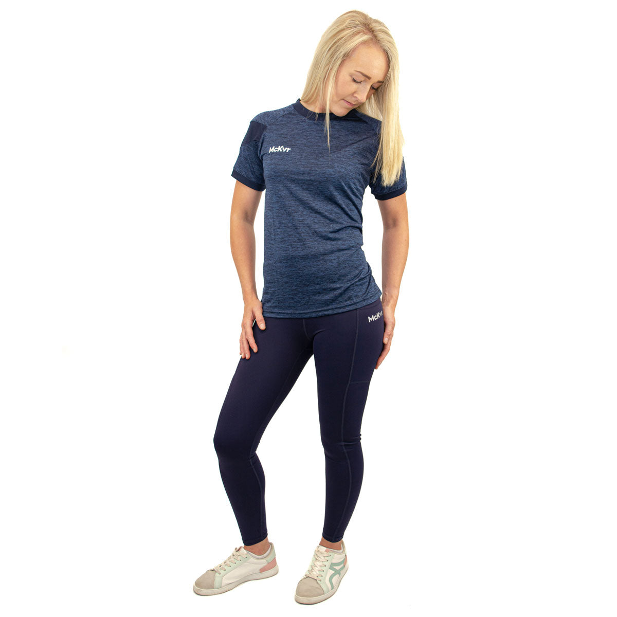 Mc Keever Core 22 Pro Leggings - Womens - Navy