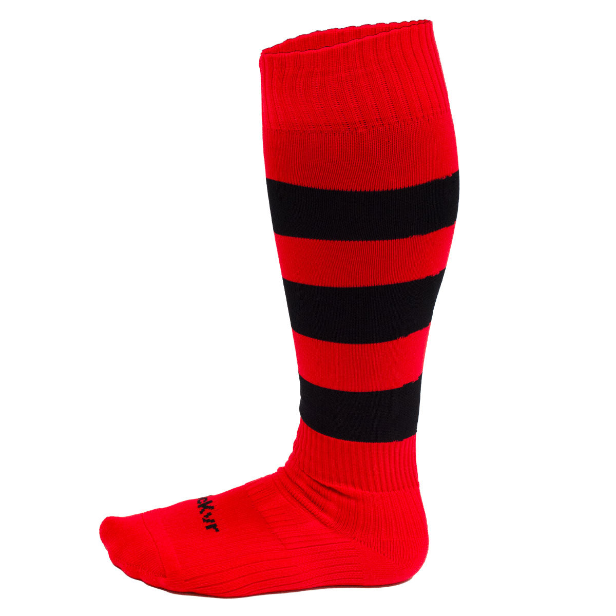 Mc Keever Pro Long Hooped Socks - Youth - Red/Black