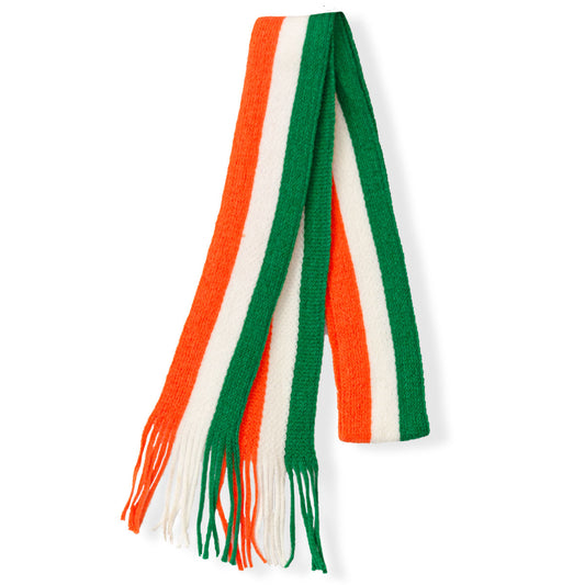 The GAA Store Supporters Mini Scarf - Green/White/Gold