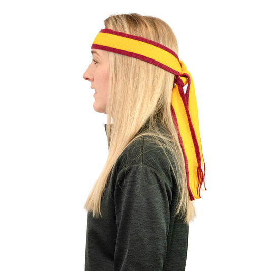 The GAA Store Supporters Mini Scarf - Maroon/Gold