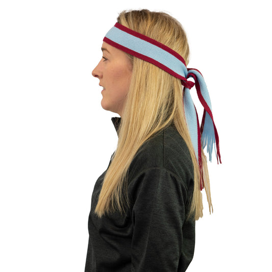 The GAA Store Supporters Mini Scarf - Maroon/Sky Blue