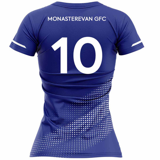 Mc Keever Monasterevan GFC Numbered Playing Jersey 1 - Womens - Royal