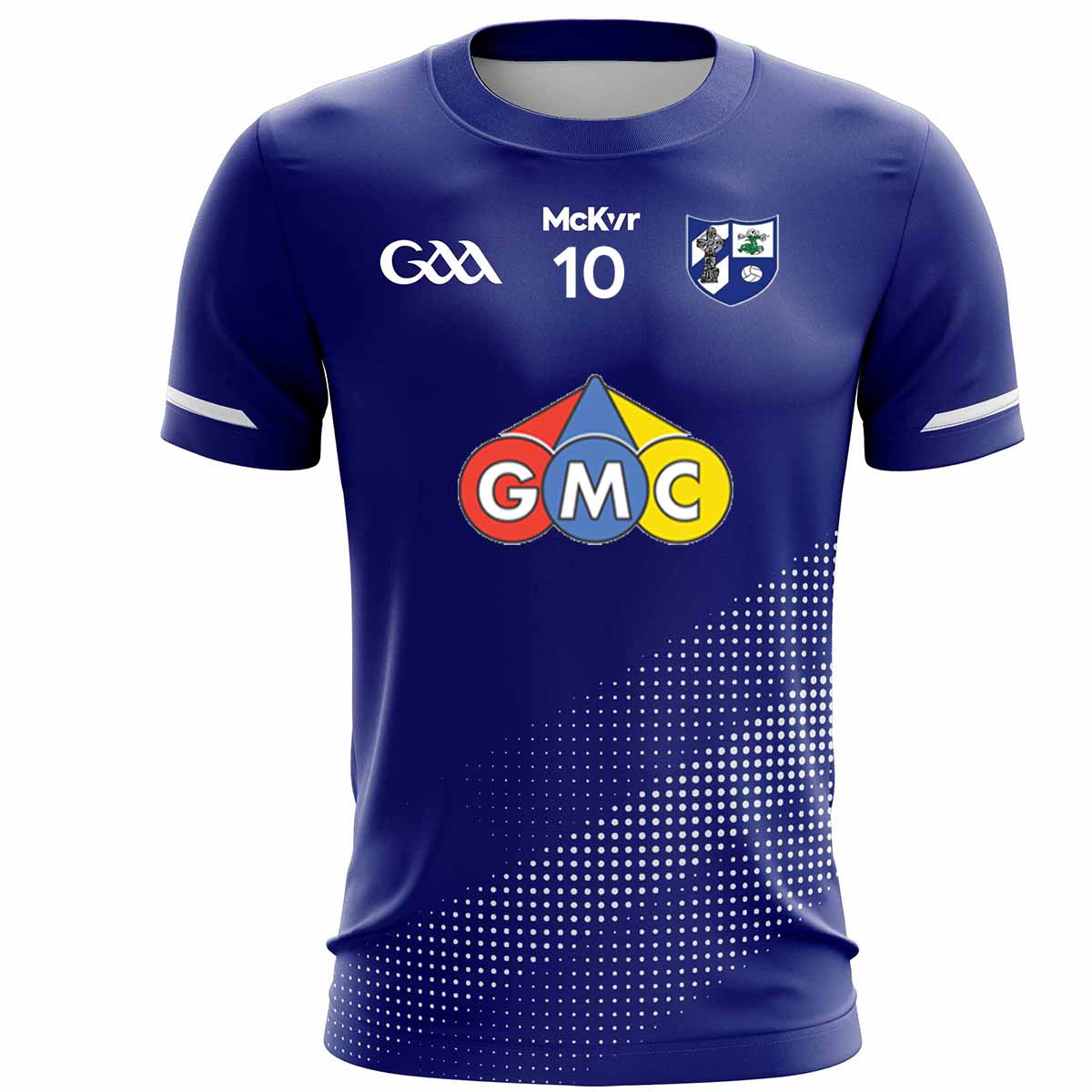 Mc Keever Monasterevan GFC Numbered Playing Jersey 2 - Youth - Royal