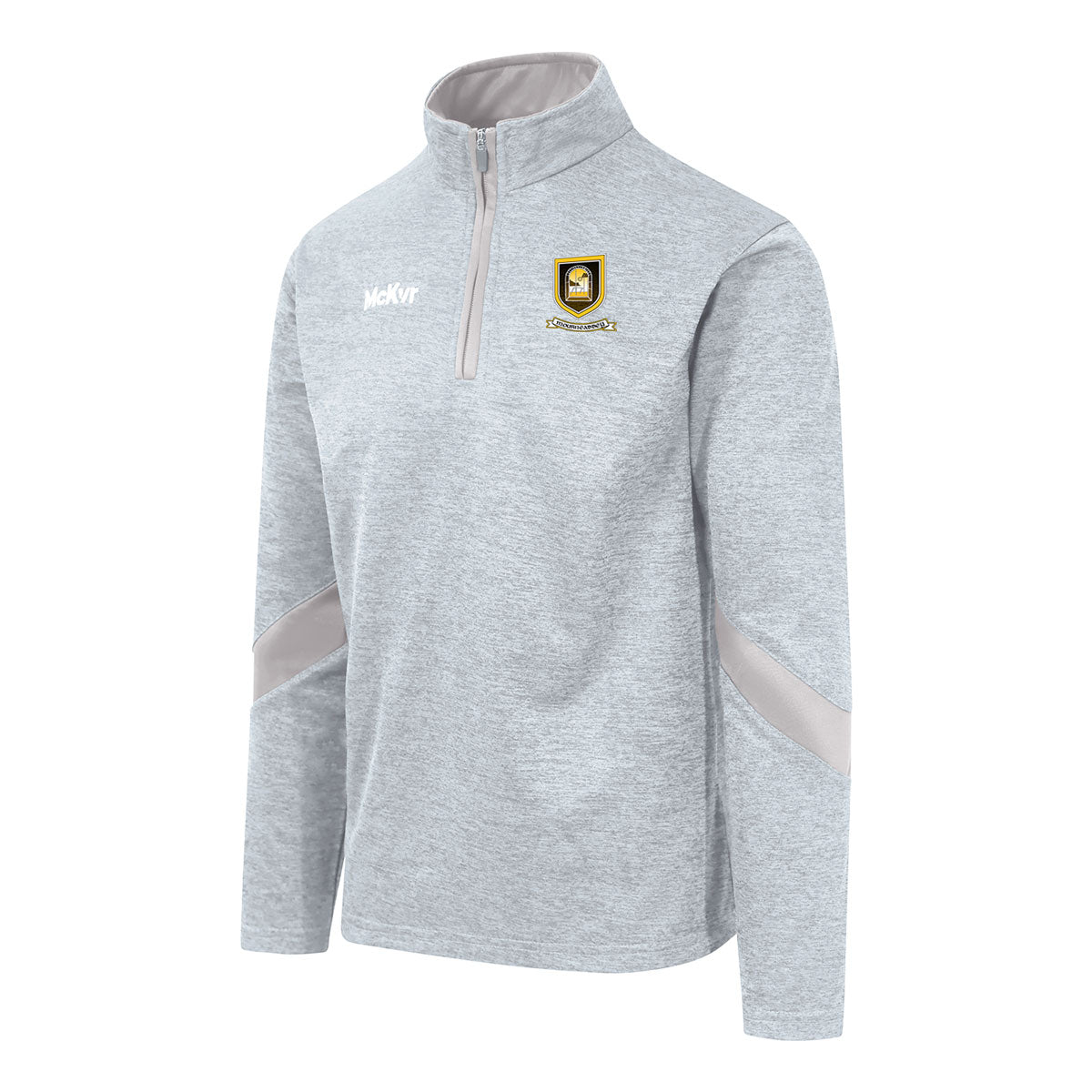 Mc Keever Mourneabbey LGFA Core 22 1/4 Zip Top - Youth - Grey
