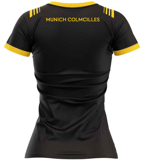 Mc Keever Munich Colmcilles GAA Away Jersey - Womens - Black
