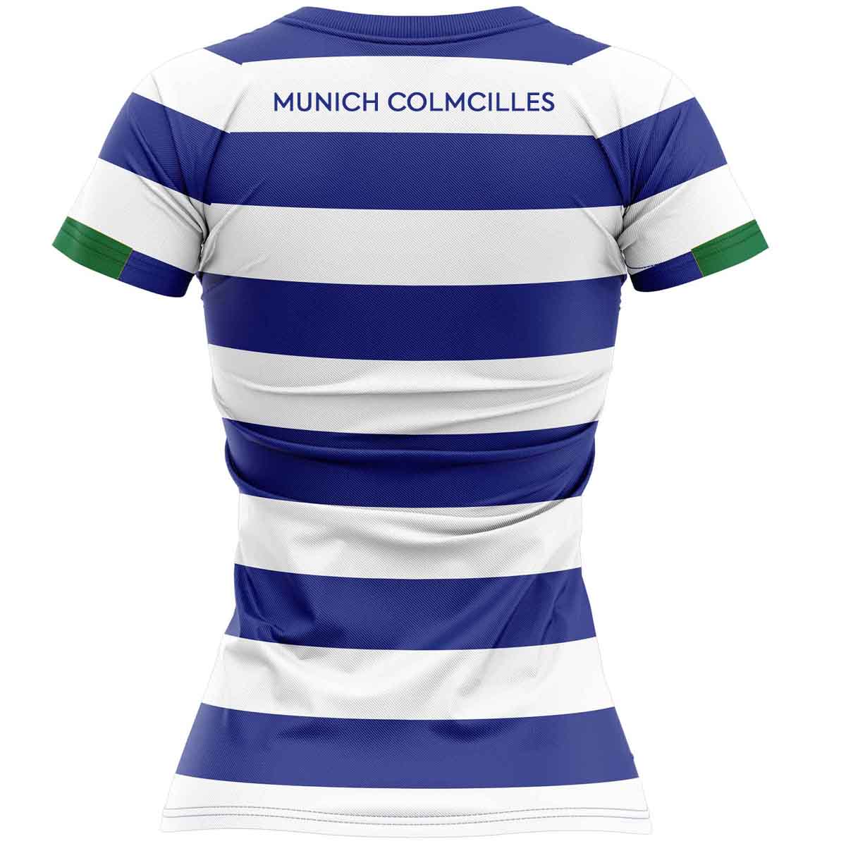 Mc Keever Munich Colmcilles GAA Playing Jersey - Womens - Blue/White