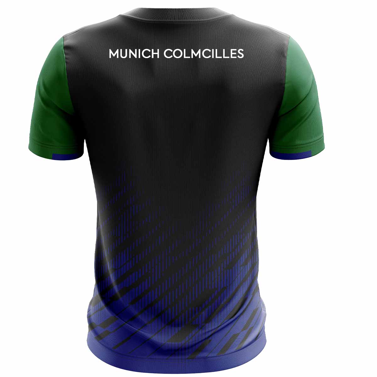 Mc Keever Munich Colmcilles GAA Training Jersey - Youth - Black/Green/Blue