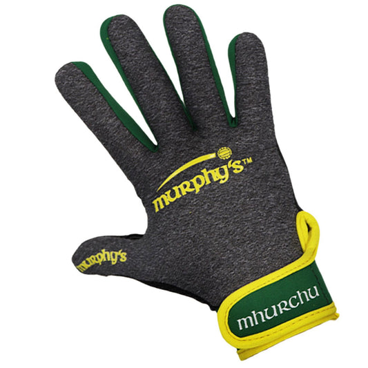 Murphy's Gaelic Gloves - Youth - Grey/Yellow/Green