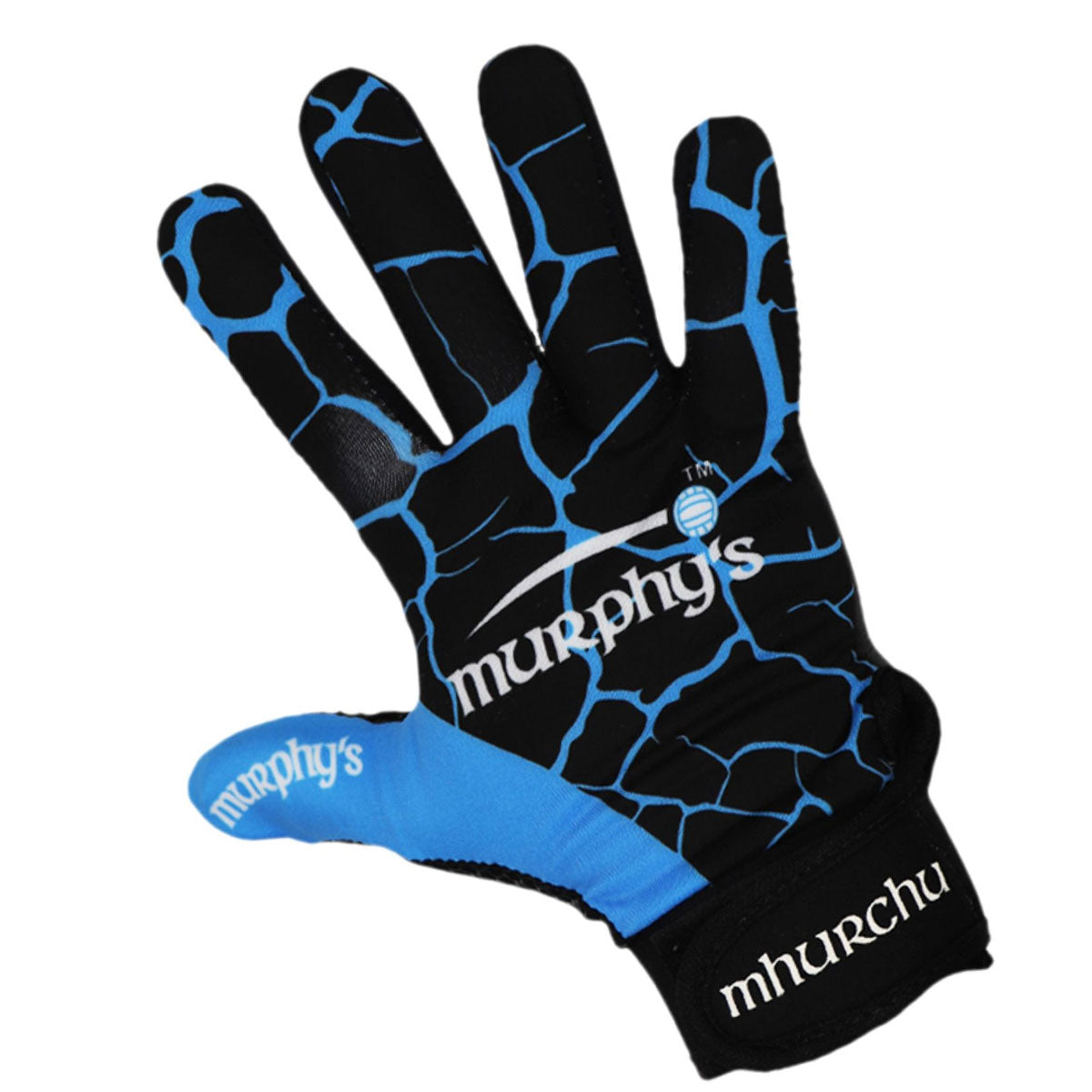 Murphy's Gaelic Gloves - Youth - Black/Blue Lightning