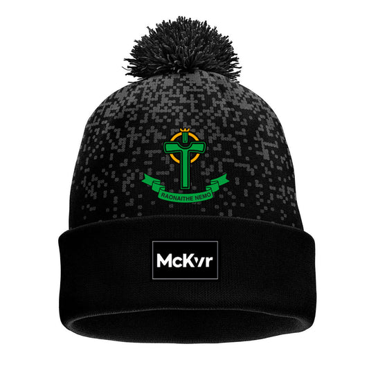 Mc Keever Nemo Rangers GAA Core 22 Bobble Hat - Youth - Black/Grey