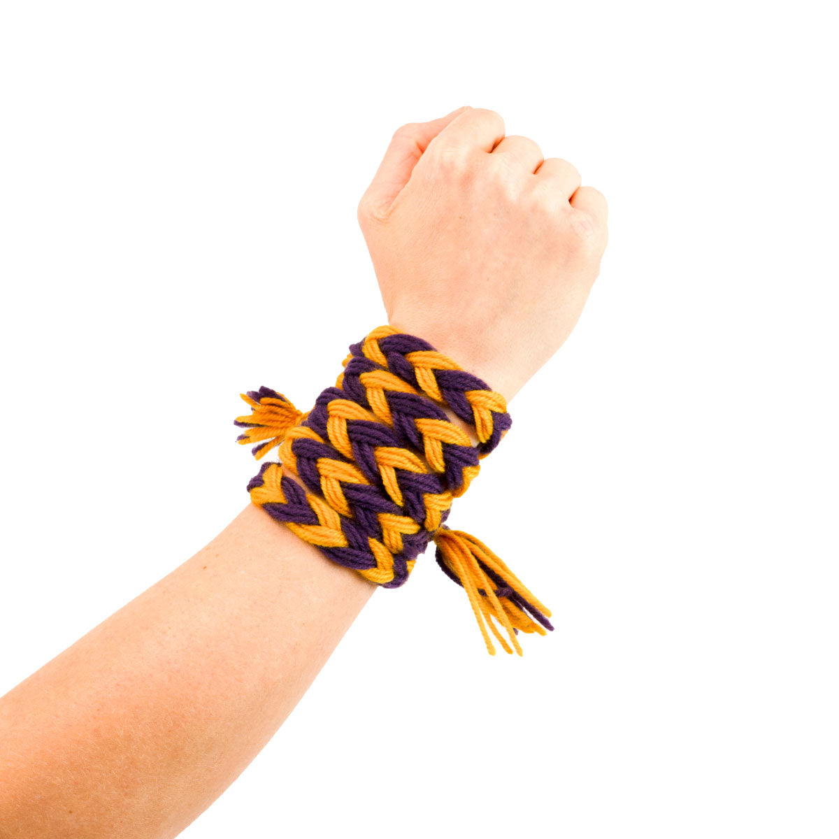 The GAA Store Supporters Wool Plait - Purple/Gold