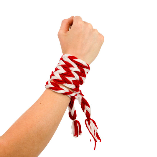 The GAA Store Supporters Wool Plait - Red/White
