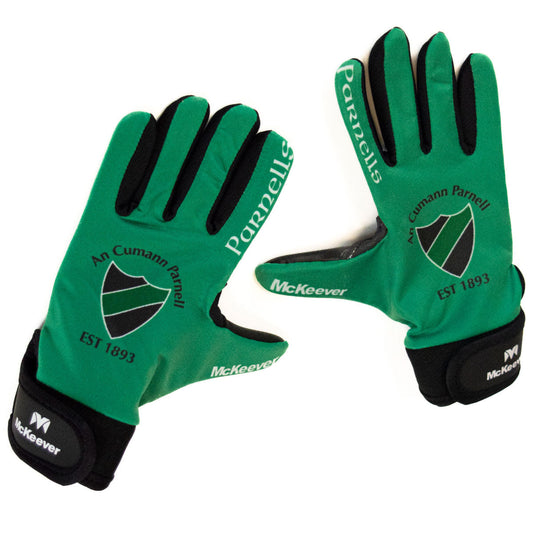 Mc Keever Parnells GAA Crested Gloves - Youth - Green