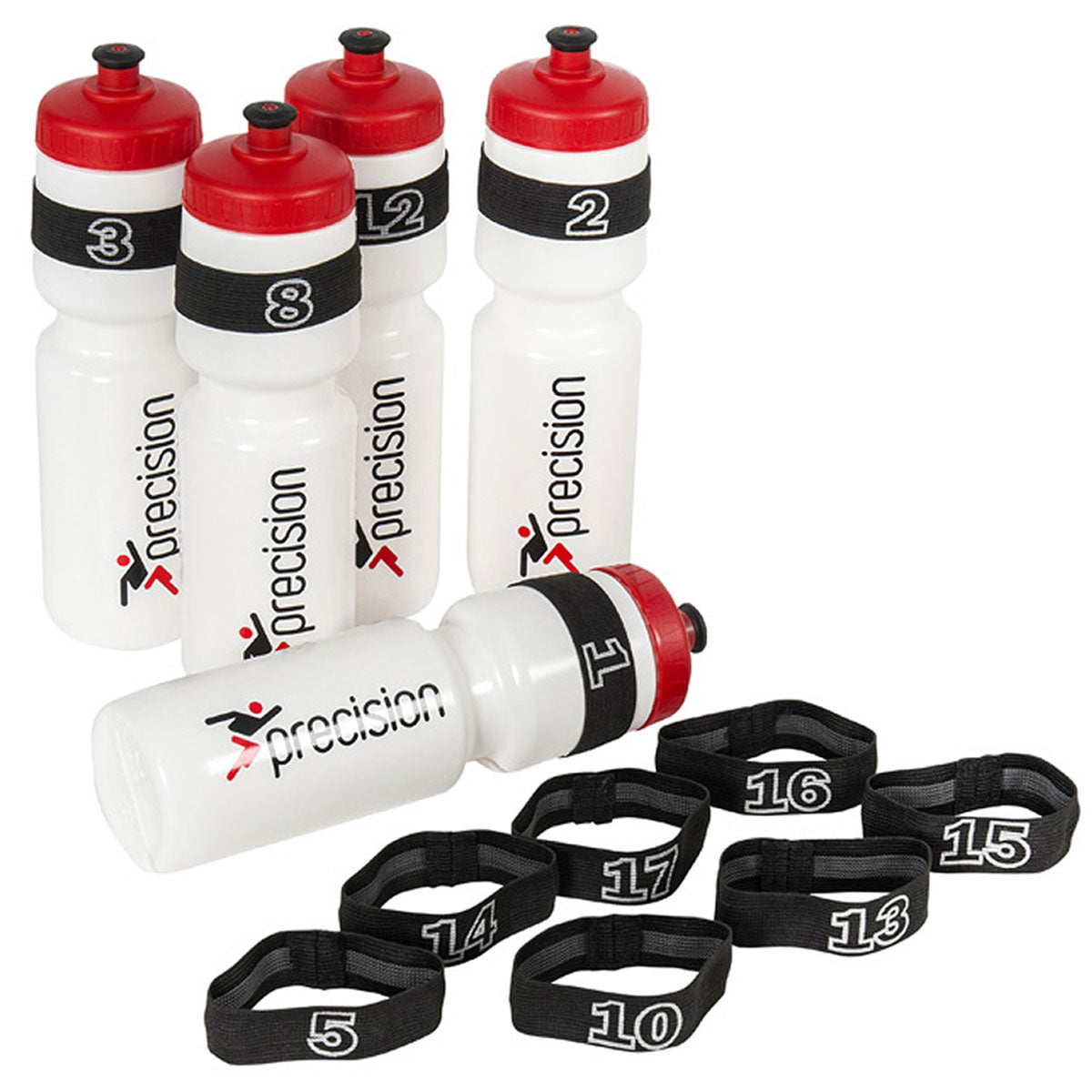 Precision Training Elastic Bottle Numbers (1-17)
