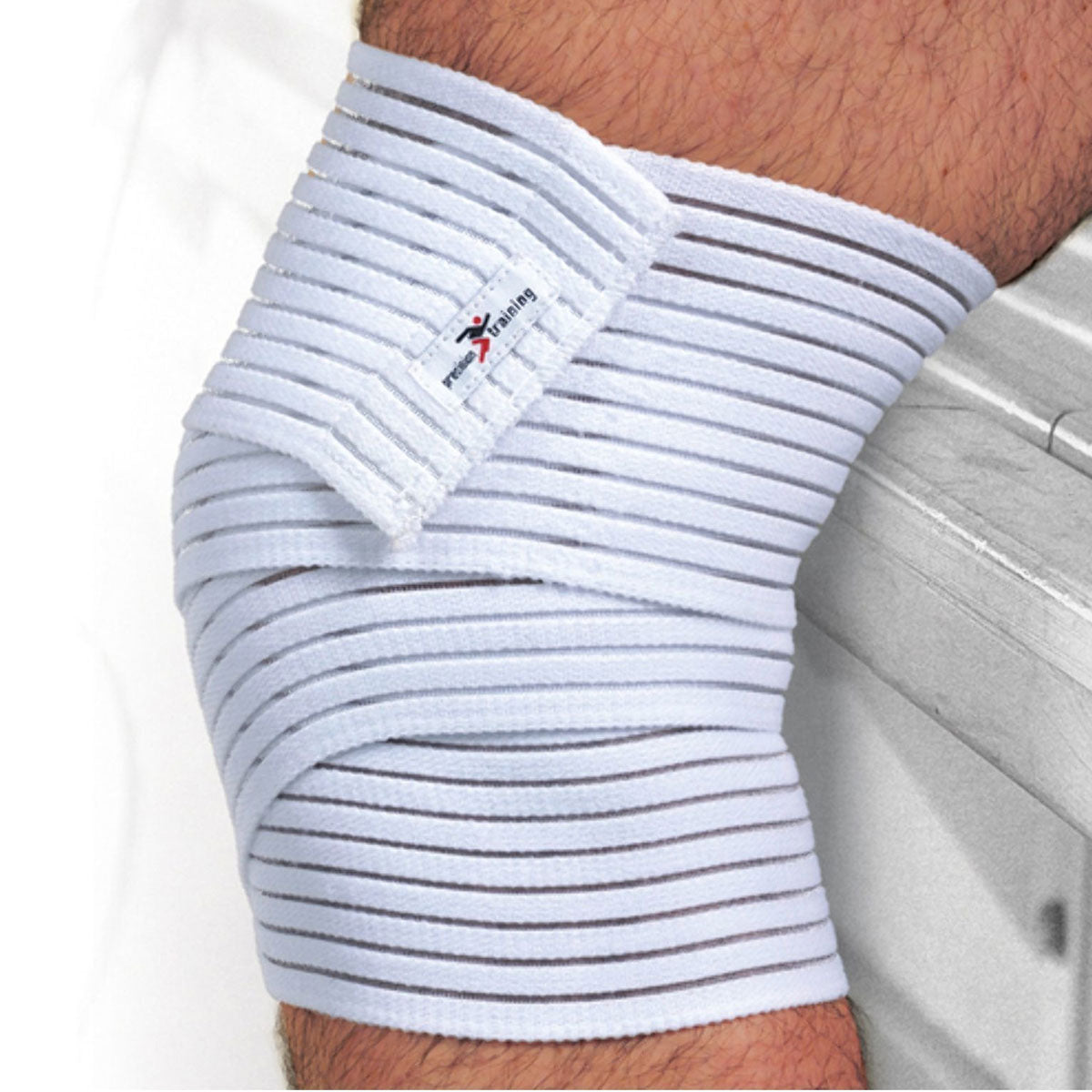 Precision Training Elasticated Knee/Thigh Wrap Support
