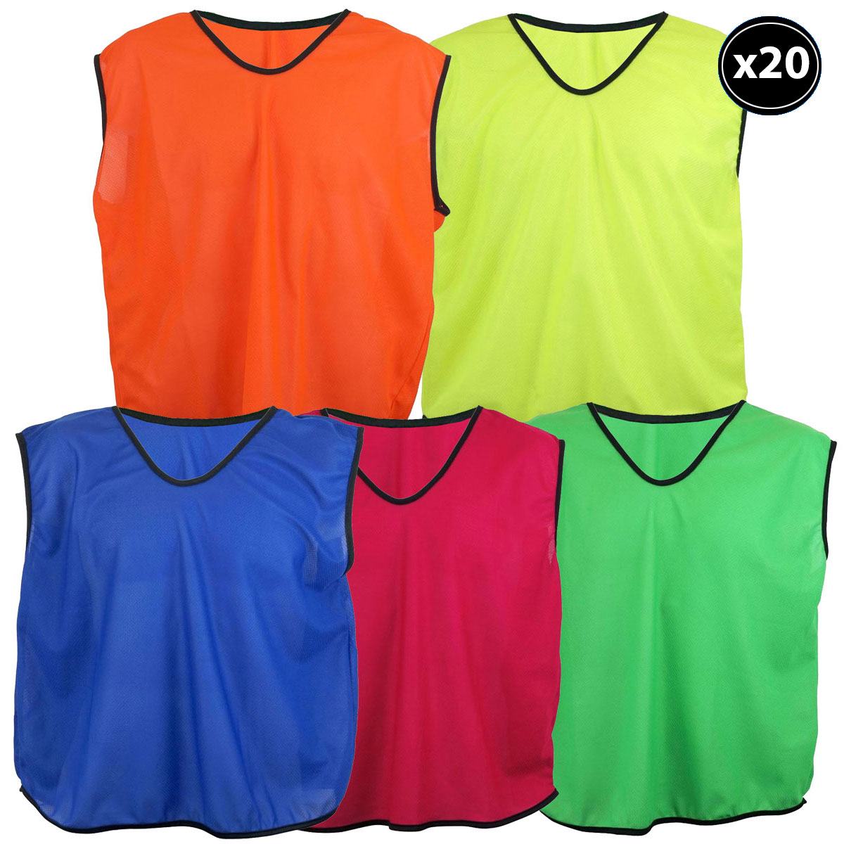 Precision Training Mesh Training Bibs - Infants (Pack of 20)