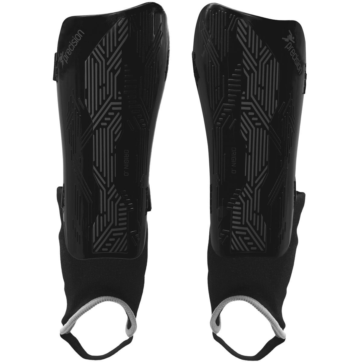 Precision Training Origin.0 Shin and Ankle Guards - Adult - Black