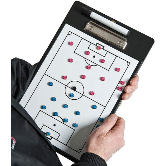 Precision Training Soccer Coaches Double Sided Tactics Clipboard