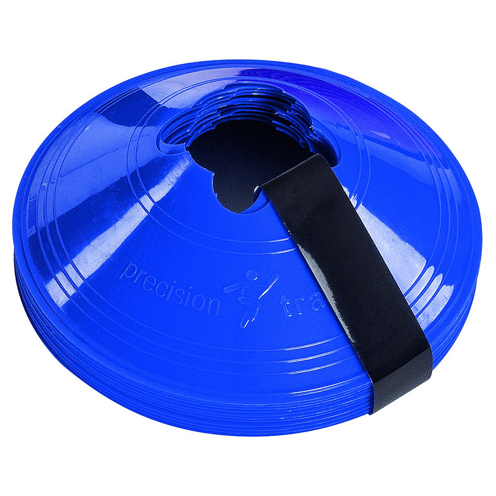 Precision Training Sleeved Saucer Cones (Set of 10) - Blue