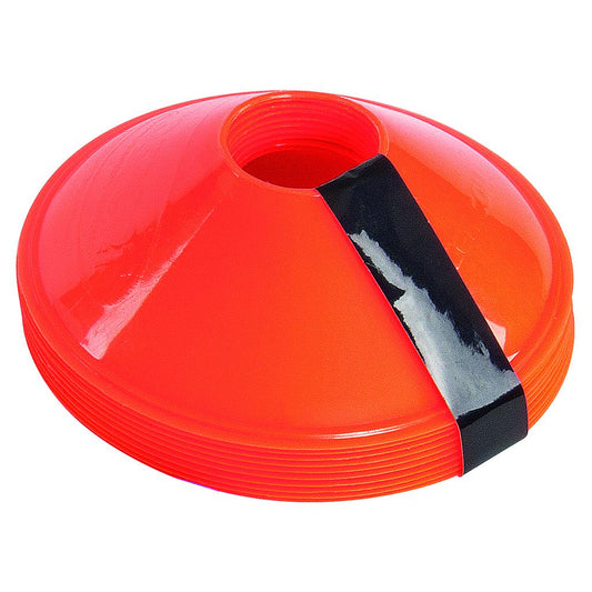 Precision Training Sleeved Saucer Cones (Set of 10) - Orange