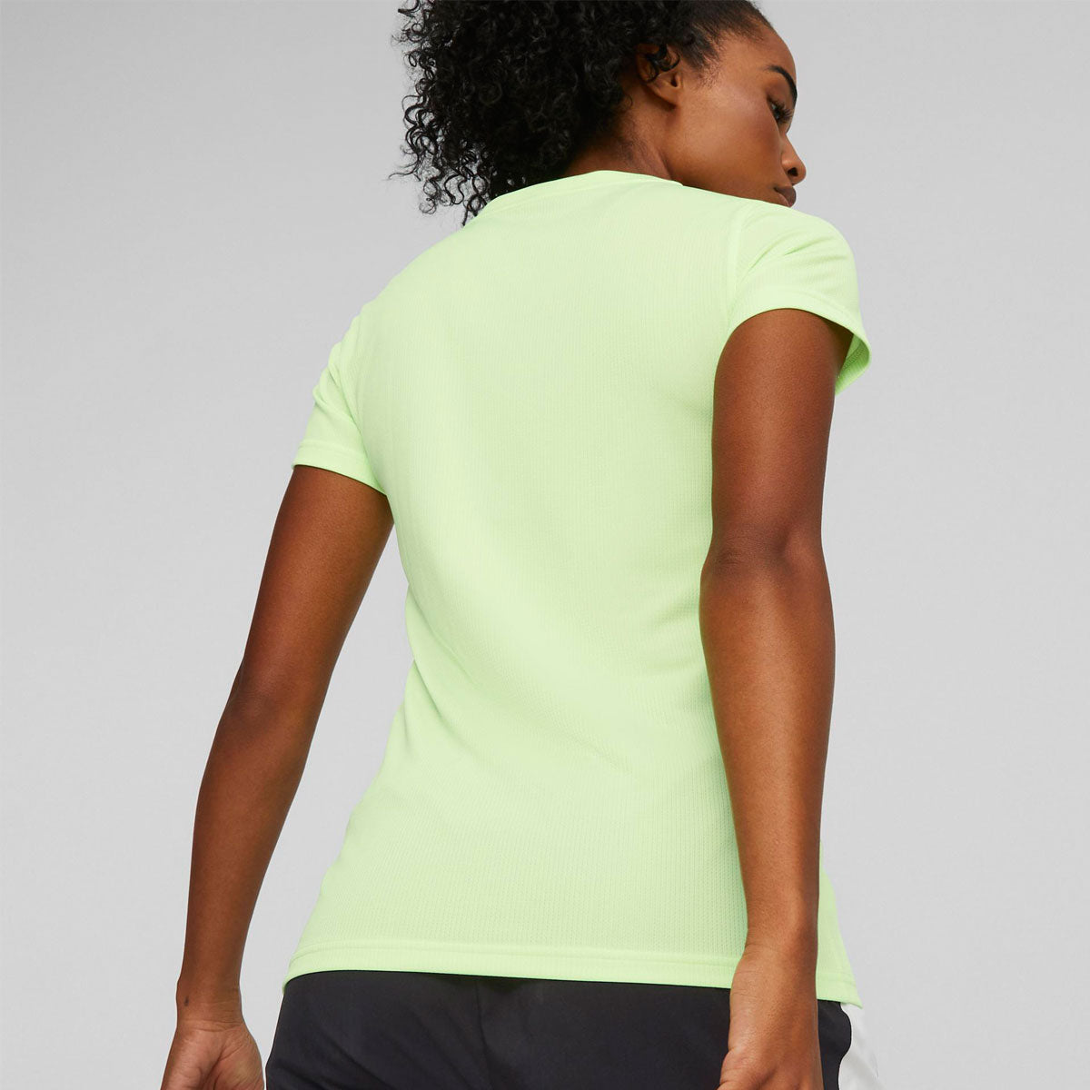 Puma Performance Short Sleeve Tee - Womens - Green/White