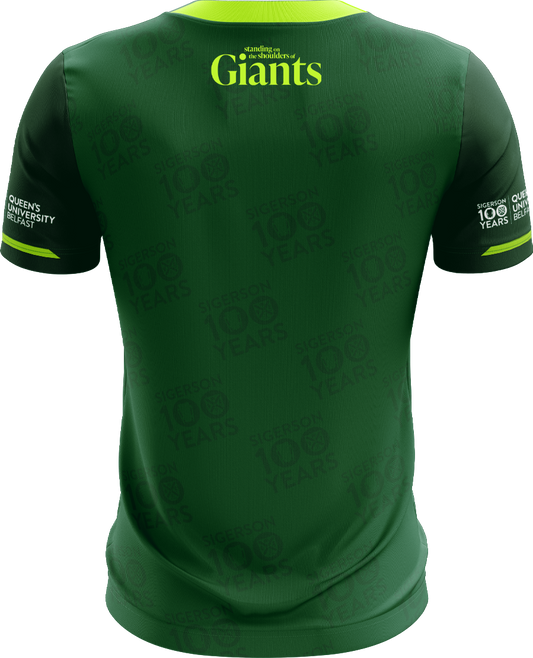 Mc Keever Queens GAA Sigerson 100 Years Playing Jersey - Youth - Green