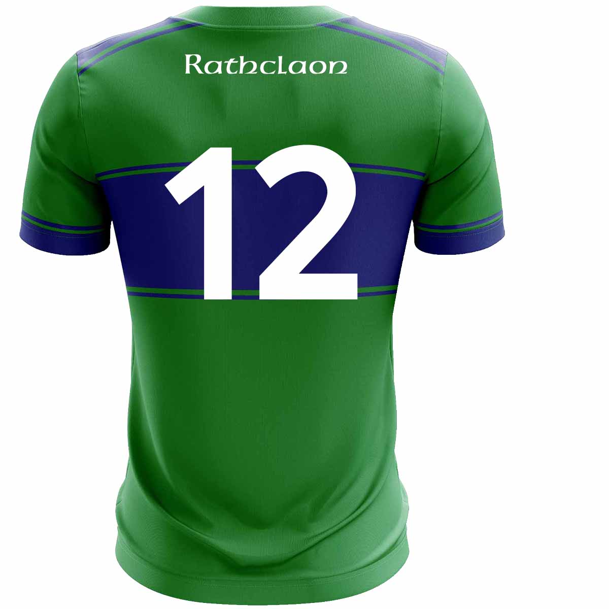 Mc Keever Rathcline GAA Numbered Playing Jersey - Adult - Green Player Fit