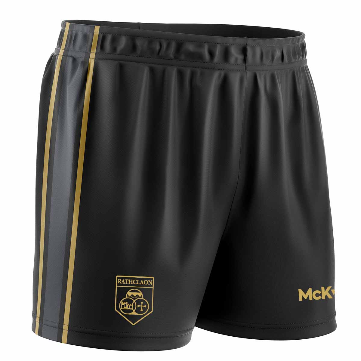Mc Keever Rathcline GAA Training Short - Youth - Black