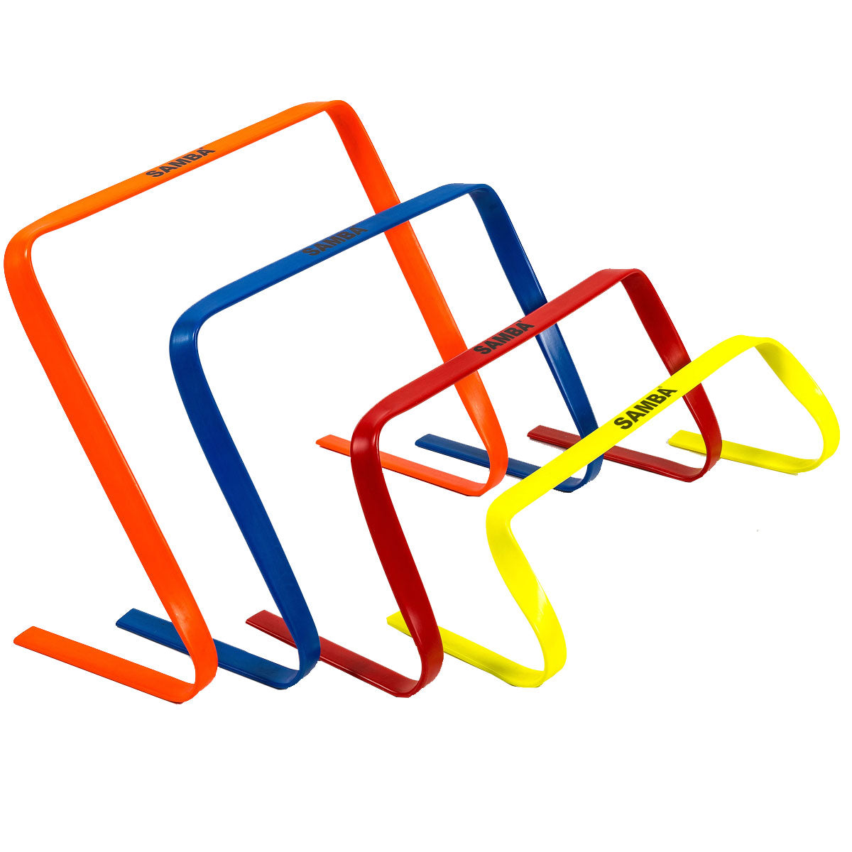Samba 15 inch Flat Hurdle - Set of 6 - Orange