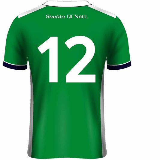 Mc Keever Shane O'Neills Camlough Numbered LGFA Playing Jersey - Adult - Green Player Fit