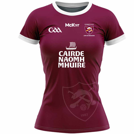 Mc Keever St Marys GAA Leixlip Playing Jersey - Womens - Maroon