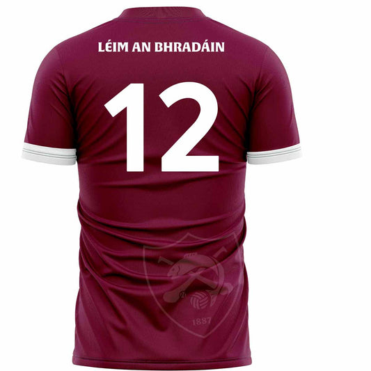 Mc Keever St Marys GAA Leixlip Numbered Playing Jersey - Adult - Maroon Player Fit