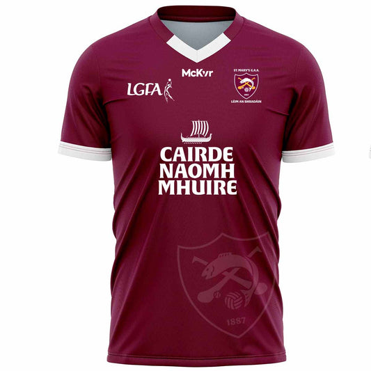Mc Keever St Marys LGFA Leixlip Playing Jersey - Youth - Maroon
