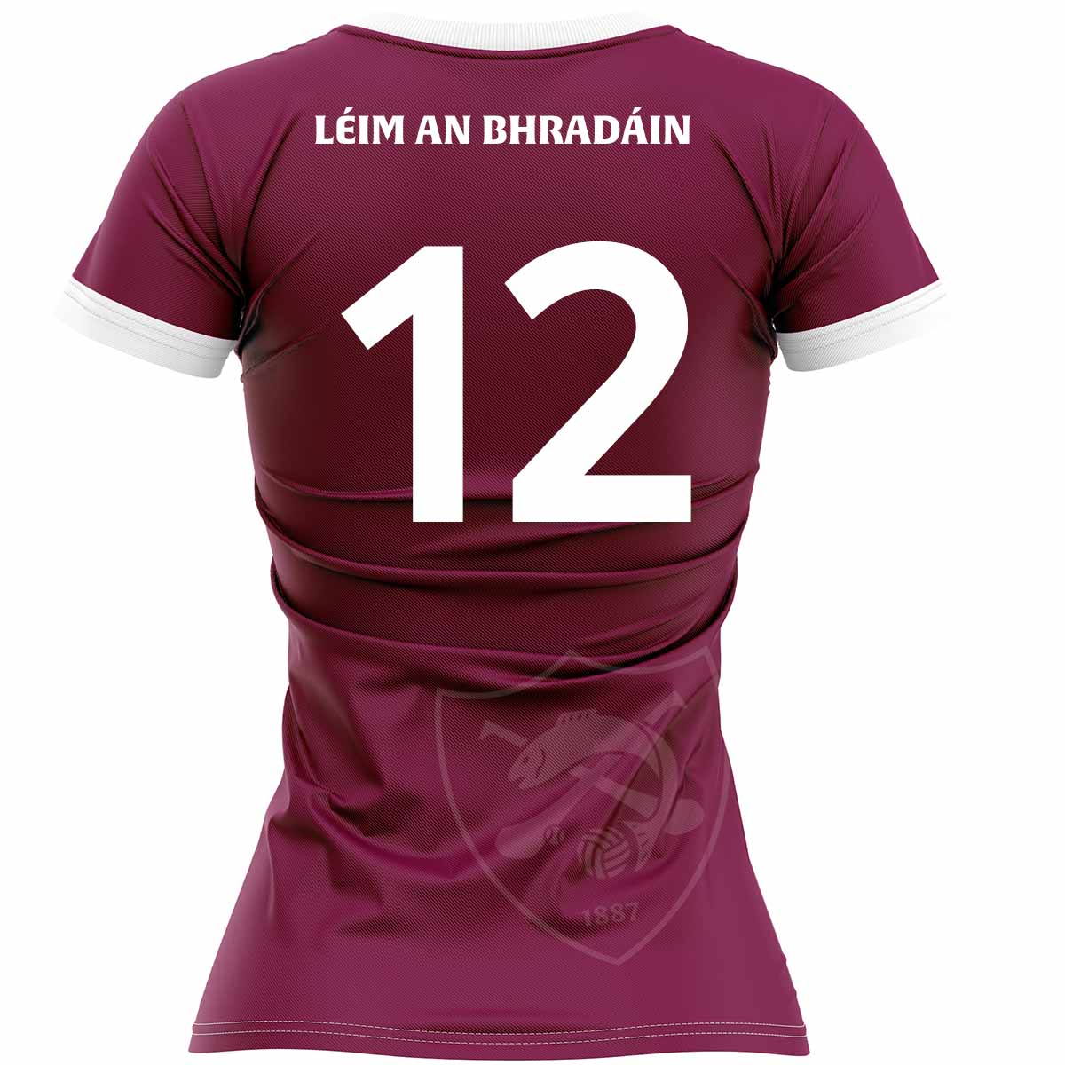 Mc Keever St Marys Camogie Leixlip Numbered Playing Jersey - Womens - Maroon