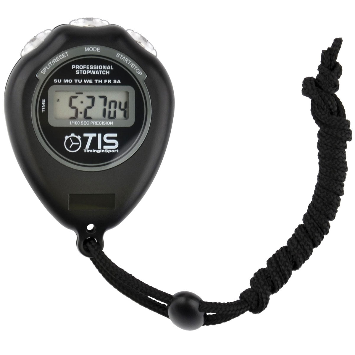 Timing in Sport Pro 018 Stopwatch - Black