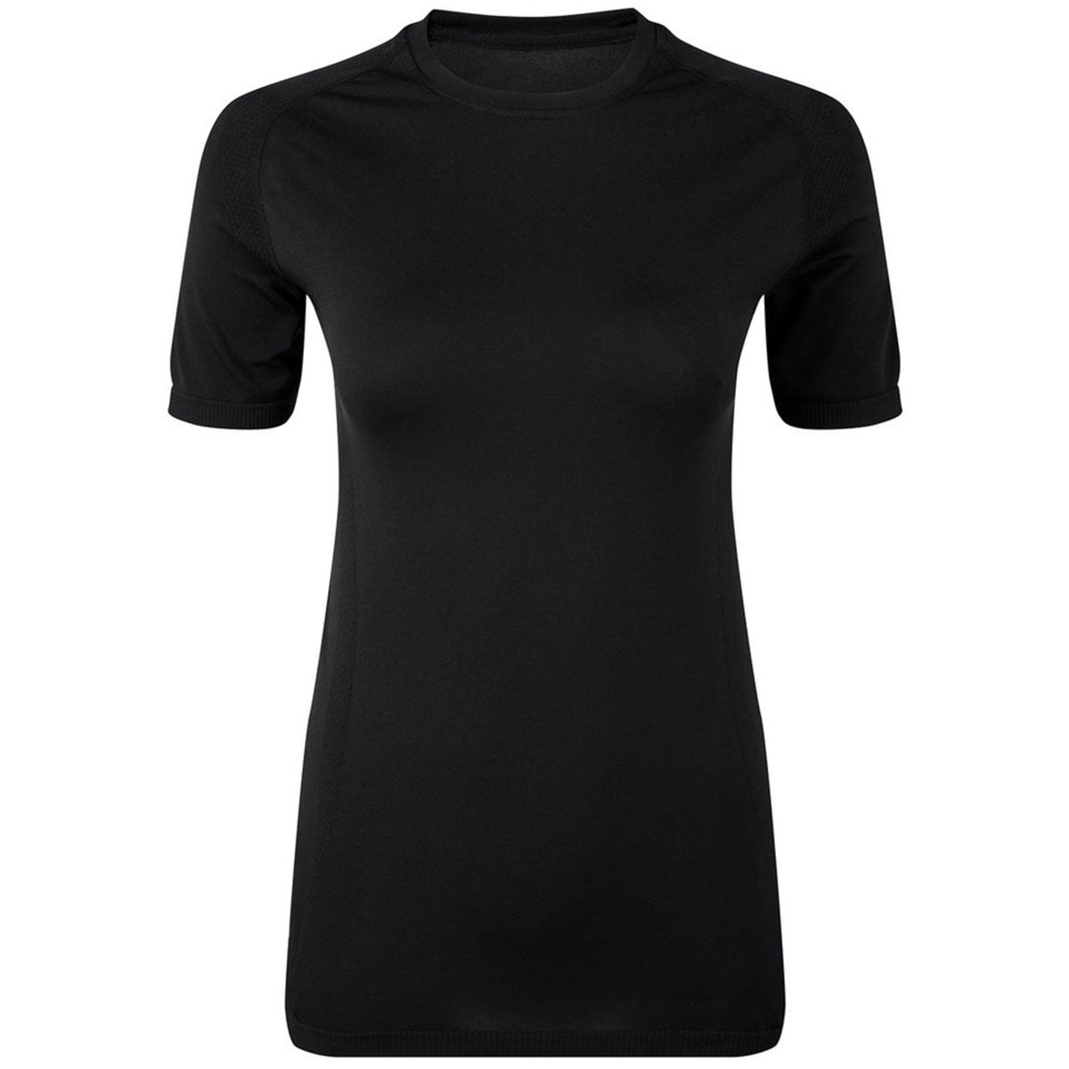 TriDri 3D Fit' Multi Sport Performance Short Sleeve Tee - Womens - Full Black