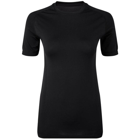 TriDri 3D Fit' Multi Sport Performance Short Sleeve Tee - Womens - Full Black