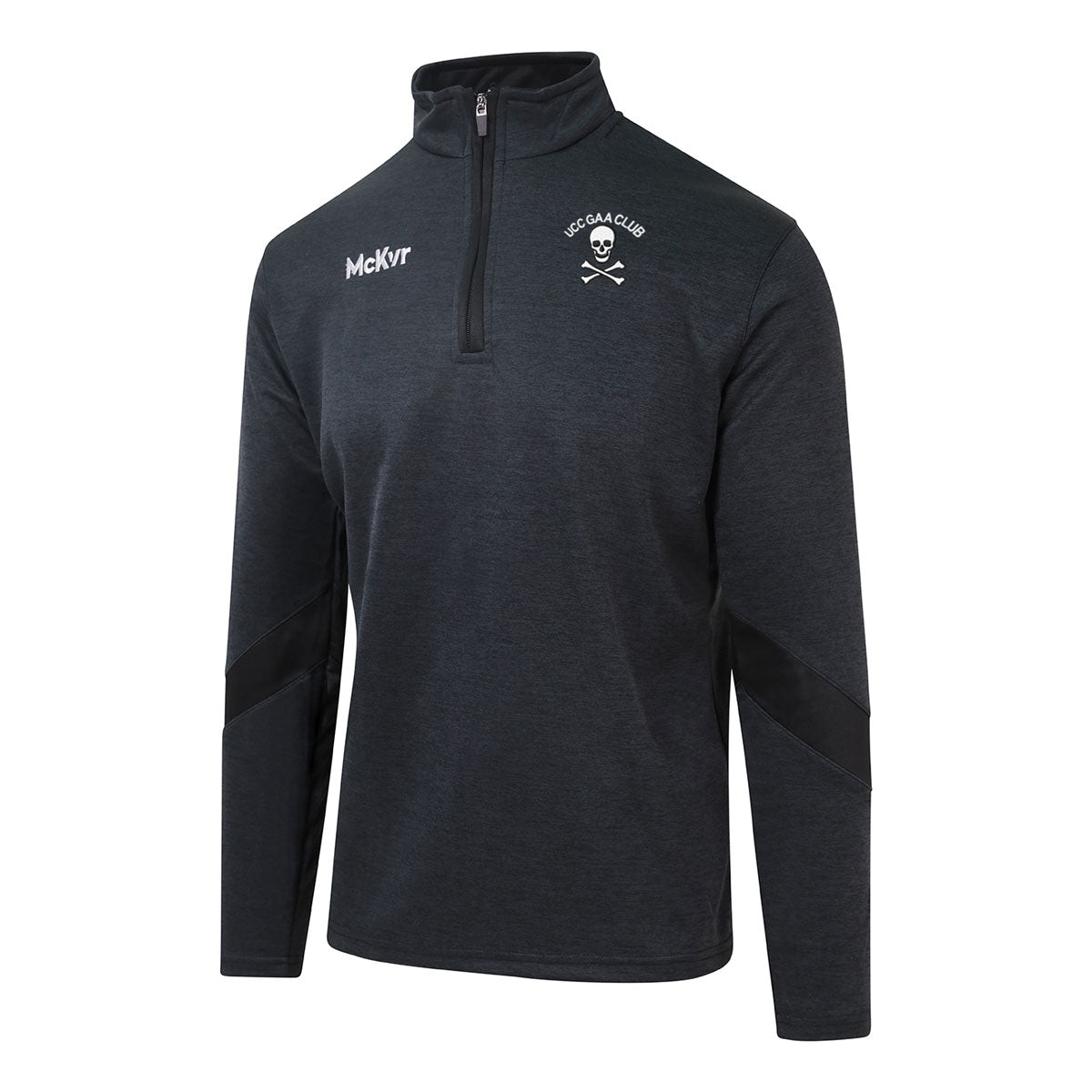 Mc Keever UCC GAA Club Core 22 1/4 Zip Top - Youth - Black