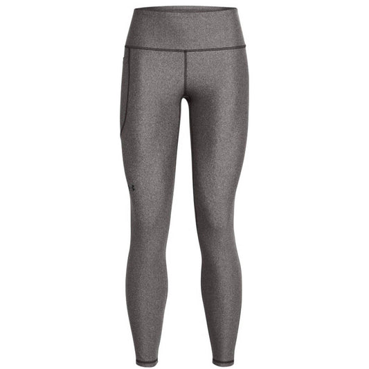 Under Armour Hi-Rise Full Length Leggings - Womens - Charcoal Light Heather/Black