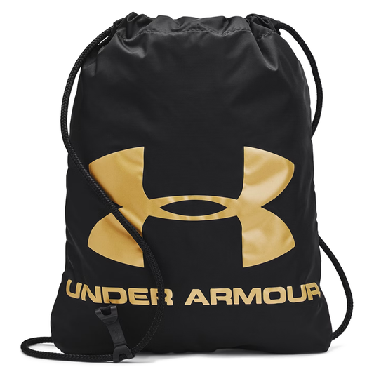 Under Armour Ozsee Gym Sackpack - Black/Metallic Gold
