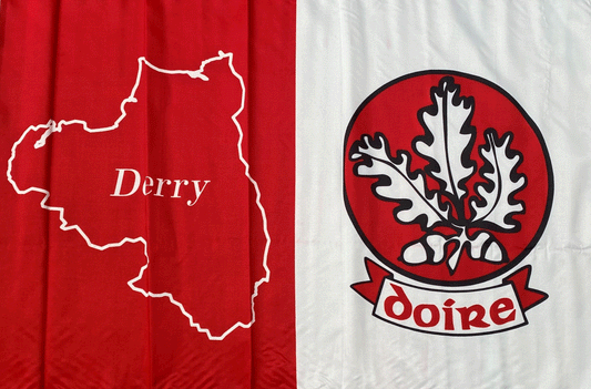 Mc Keever Sports Derry County GAA Flags