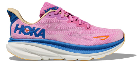 Hoka Clifton 9 Running Shoes - Womens - Cyclamen/Sweet Lilac